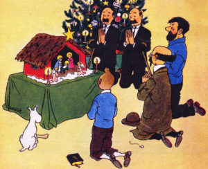 Tintin et Noël