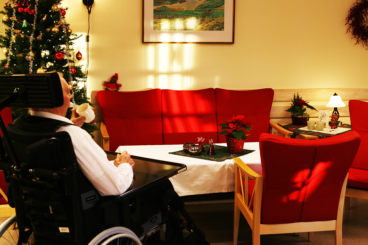 Un Noël en maison de retraite La lumière de Noël