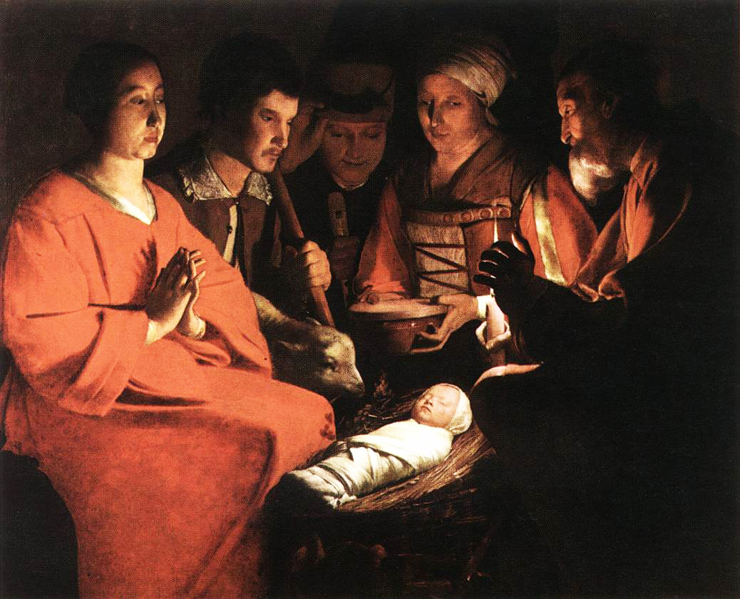 L'Adoration des Bergers par Georges de La Tour (1593-1652)