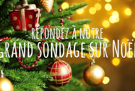 Répondez à notre grand sondage sur Noël !