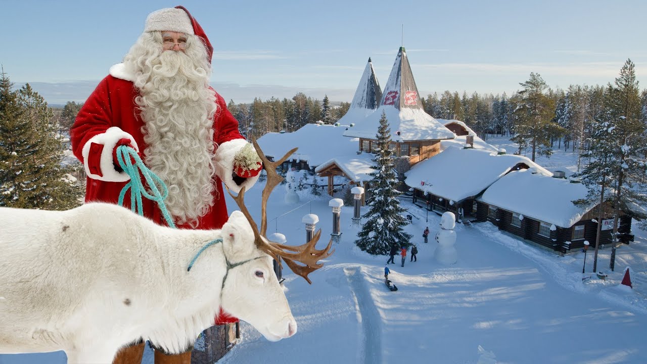 Où vit le Père Noël ? La lumière de Noël
