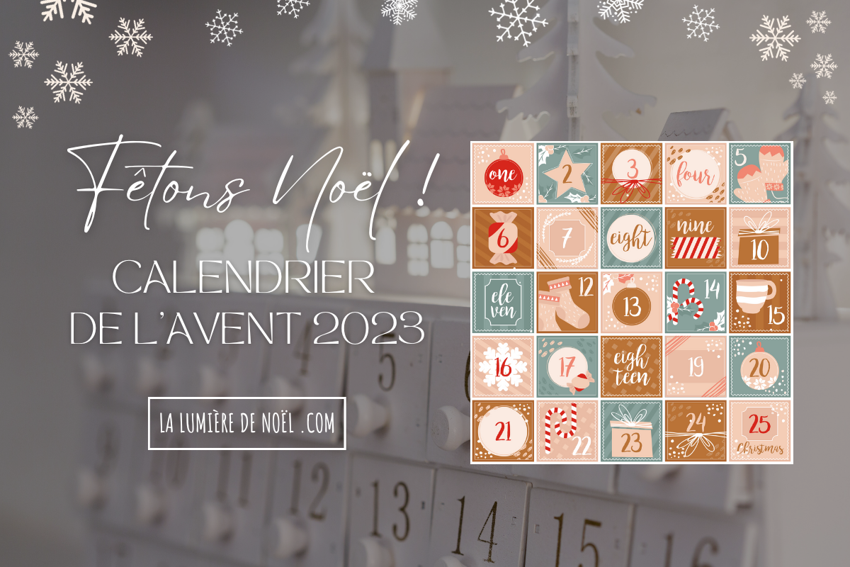 🎁 Comment faire un calendrier de l'avent